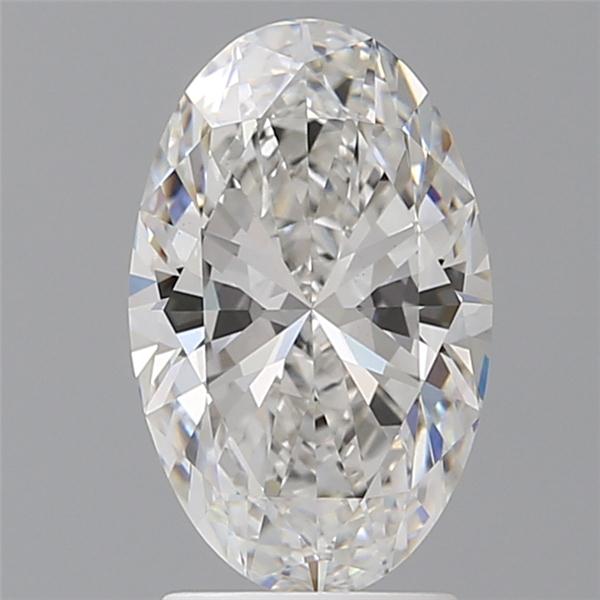 2.54 ct. oval Lab Grown Diamond front image