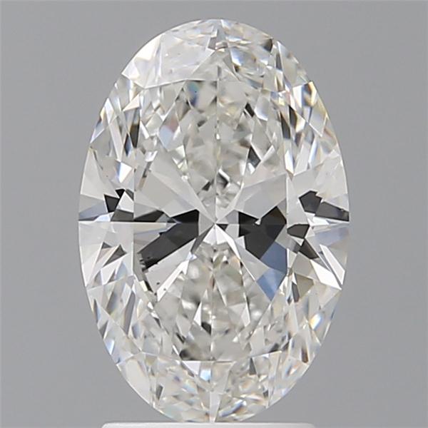 2.50 ct. oval Lab Grown Diamond front image