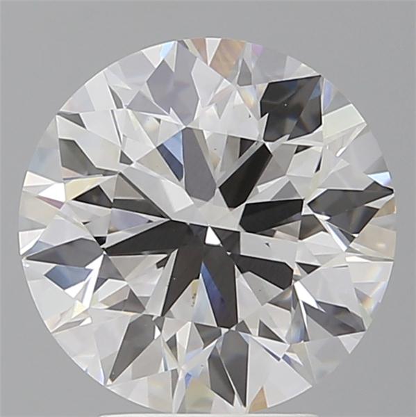 4.00 ct. round Lab Grown Diamond front image