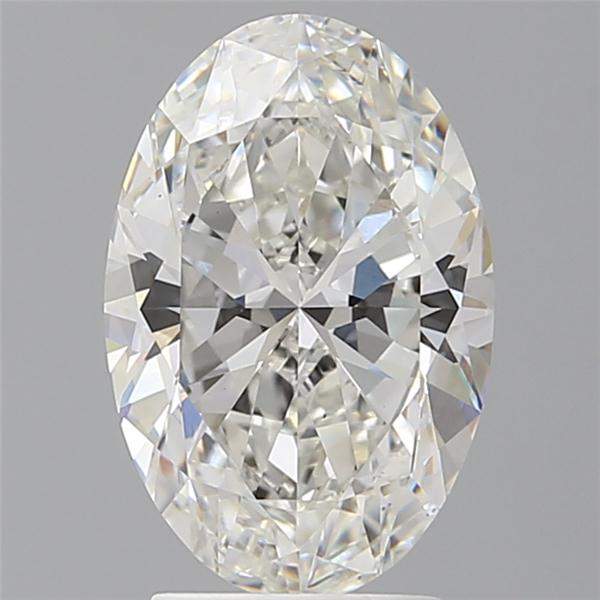 3.01 ct. oval Lab Grown Diamond front image