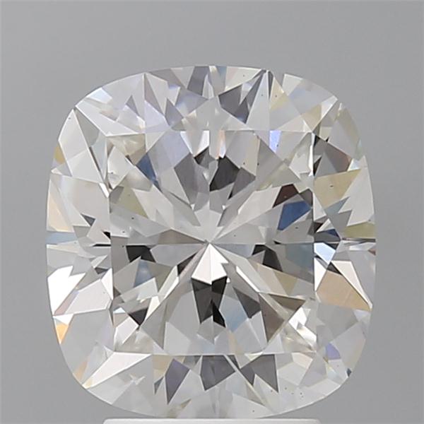 3.50 ct. cushion Lab Grown Diamond front image