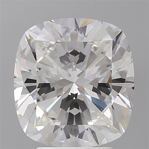 4.09 ct. cushion Lab Grown Diamond front image