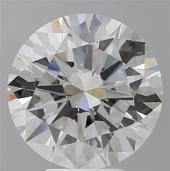 6.02 ct. round Lab Grown Diamond front image