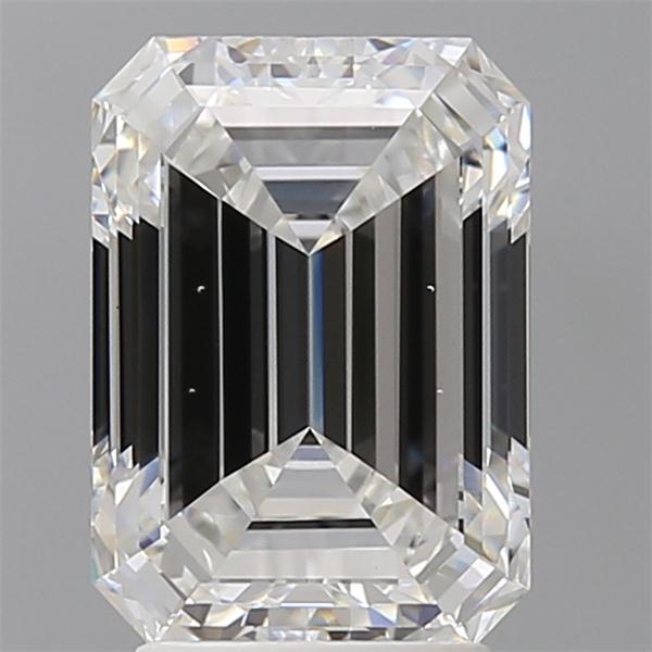 3.50 ct. emerald Lab Grown Diamond front image