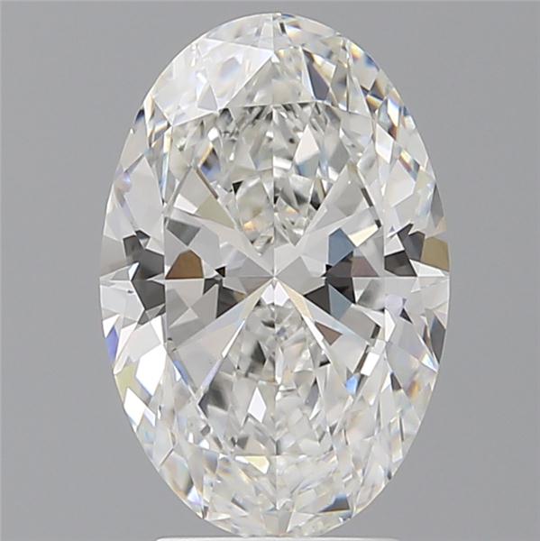 3.55 ct. oval Lab Grown Diamond front image