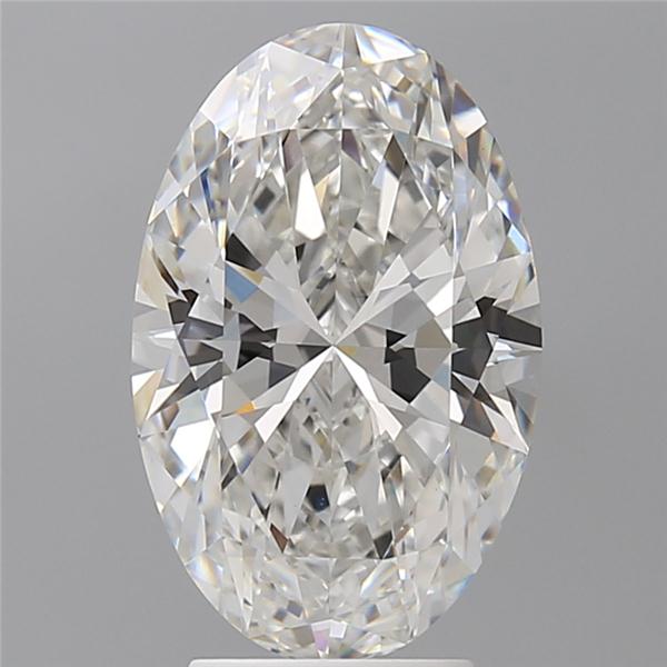 4.04 ct. oval Lab Grown Diamond front image