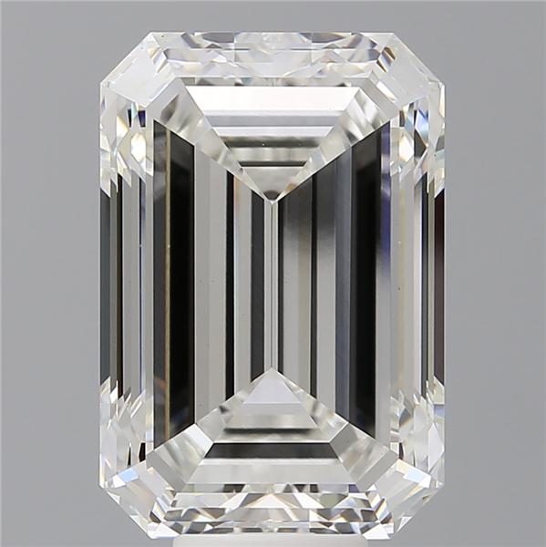 11.53 ct. emerald Lab Grown Diamond front image