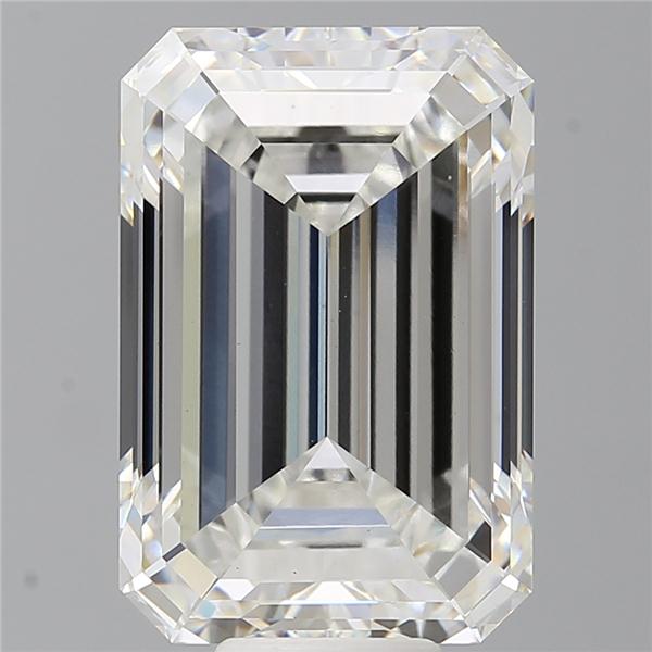 12.07 ct. emerald Lab Grown Diamond front image