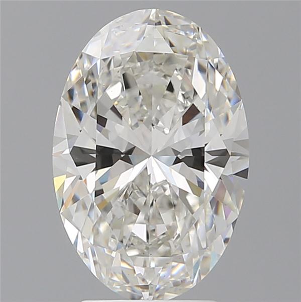 3.53 ct. oval Lab Grown Diamond front image