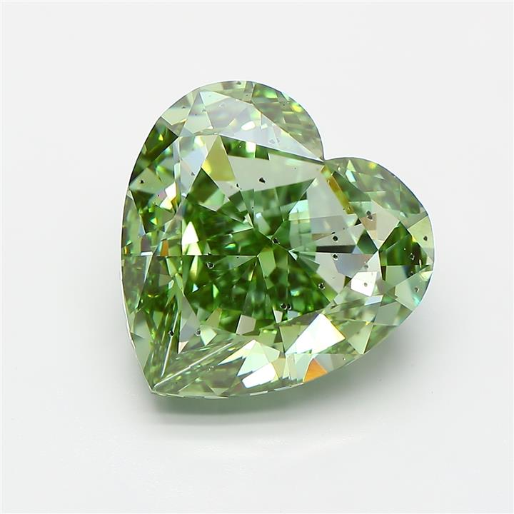 8.02 ct. heart Lab Grown Diamond front image