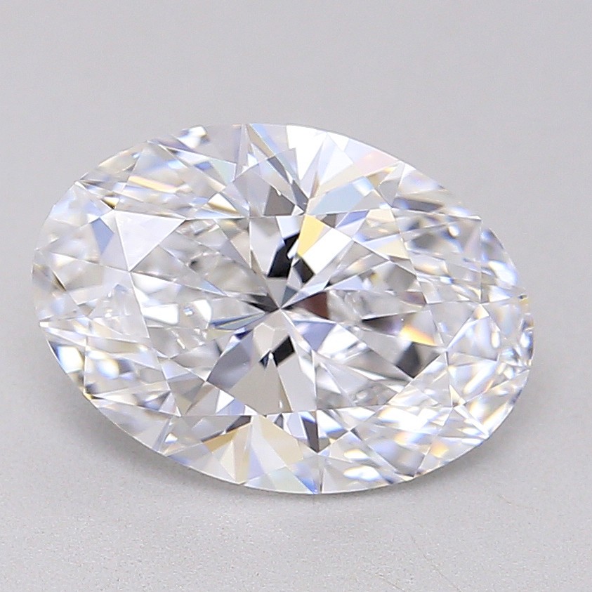 2.97 ct. oval Lab Grown Diamond front image