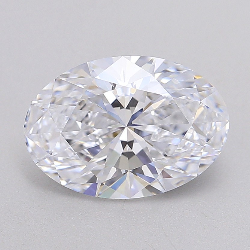 2.35 ct. oval Lab Grown Diamond front image