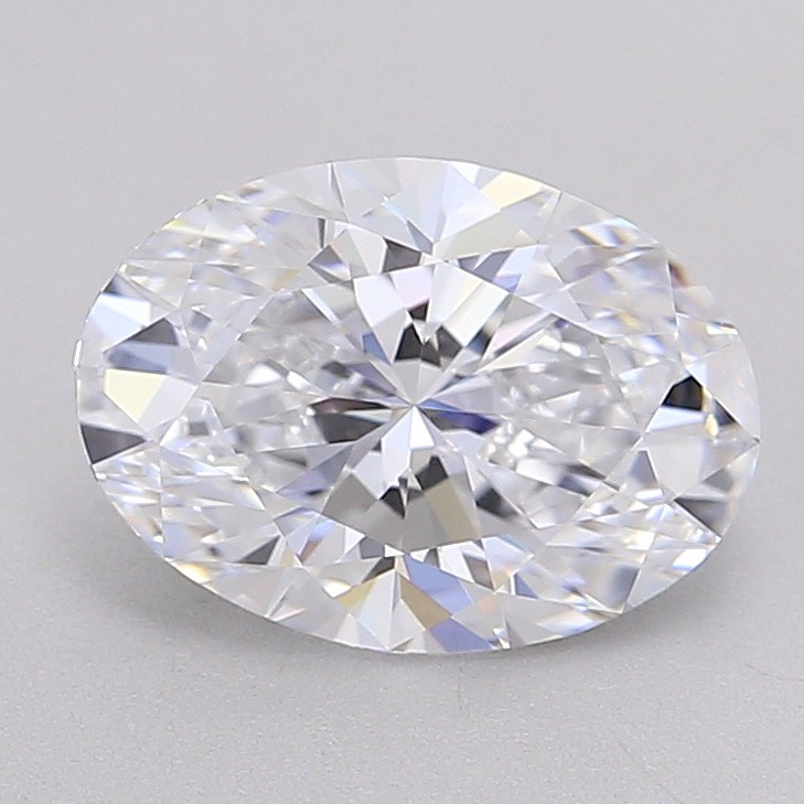 2.01 ct. oval Lab Grown Diamond front image