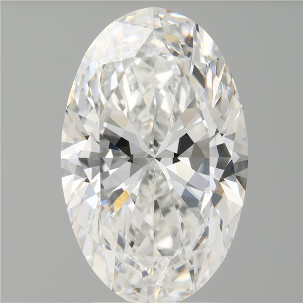 4.05 ct. oval Lab Grown Diamond front image