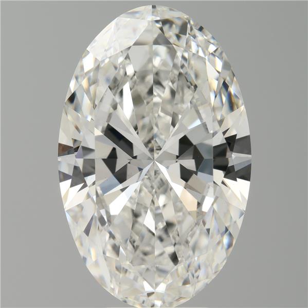 8.02 ct. oval Lab Grown Diamond front image