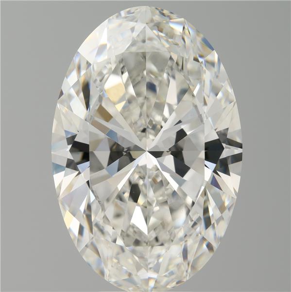 9.09 ct. oval Lab Grown Diamond front image