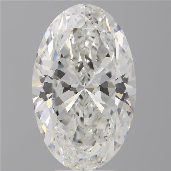 7.08 ct. oval Lab Grown Diamond front image