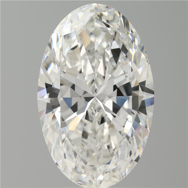 8.05 ct. oval Lab Grown Diamond front image