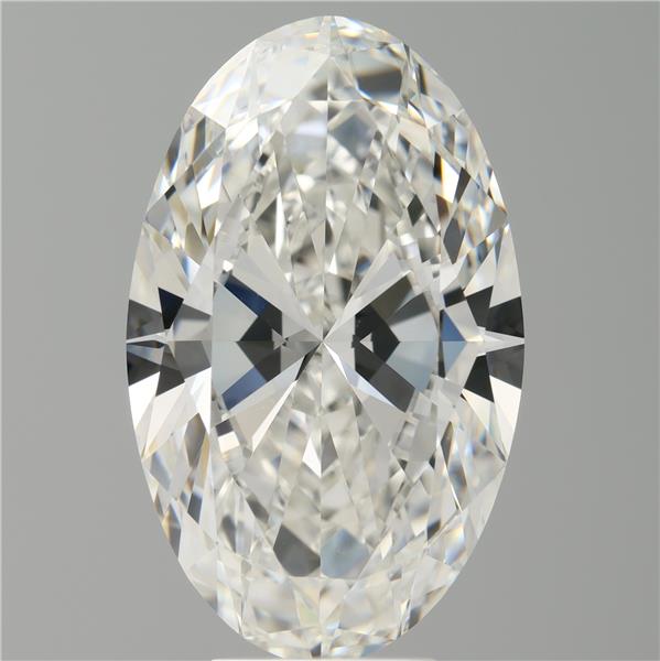 7.00 ct. oval Lab Grown Diamond front image