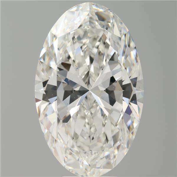 9.53 ct. oval Lab Grown Diamond front image
