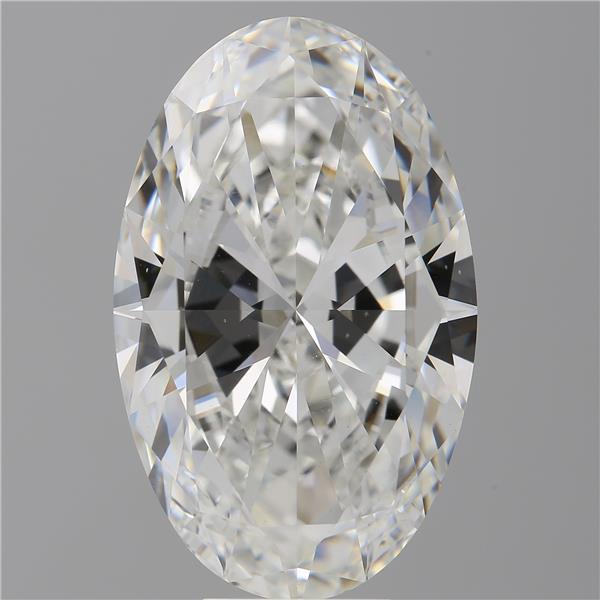 9.09 ct. oval Lab Grown Diamond front image