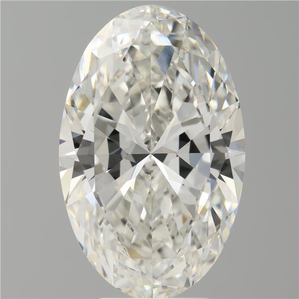 6.03 ct. oval Lab Grown Diamond front image