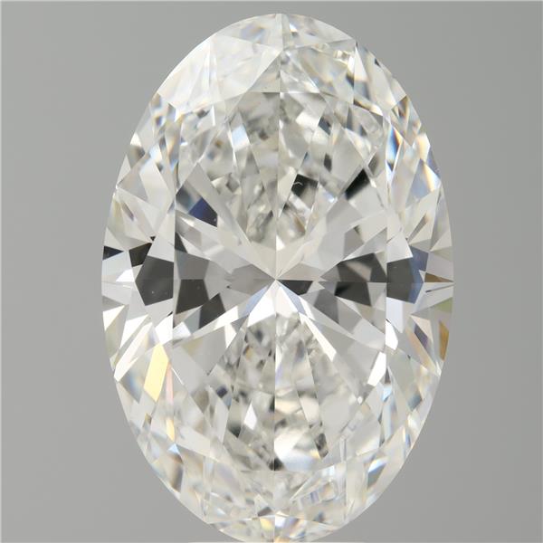 9.05 ct. oval Lab Grown Diamond front image