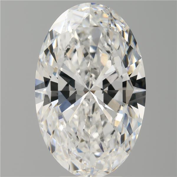 6.04 ct. oval Lab Grown Diamond front image