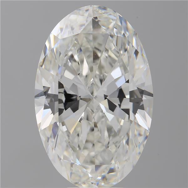9.56 ct. oval Lab Grown Diamond front image