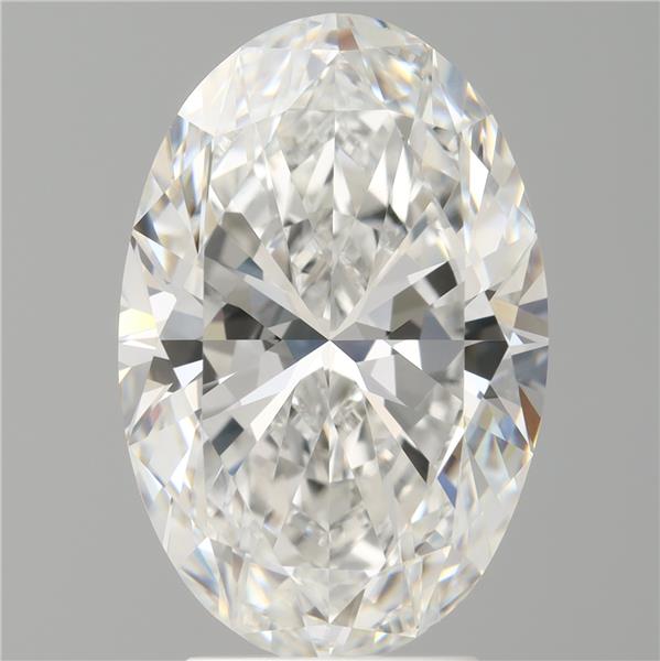 4.09 ct. oval Lab Grown Diamond front image