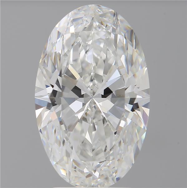 4.08 ct. oval Lab Grown Diamond front image