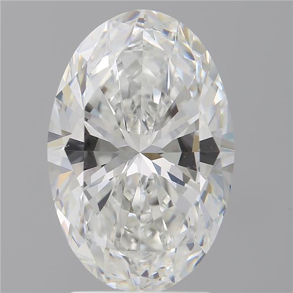 3.02 ct. oval Lab Grown Diamond front image