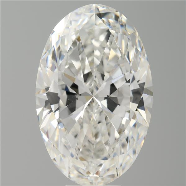 11.09 ct. oval Lab Grown Diamond front image