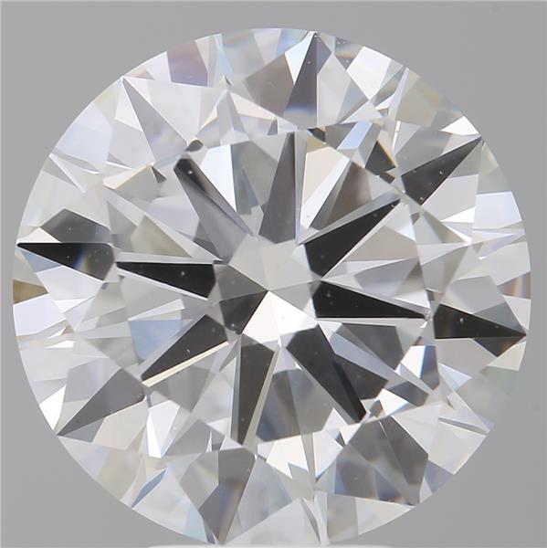 7.03 ct. round Lab Grown Diamond front image