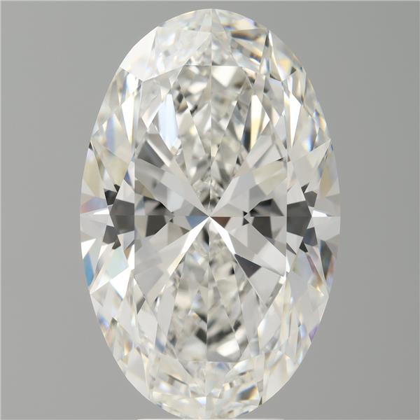 7.08 ct. oval Lab Grown Diamond front image