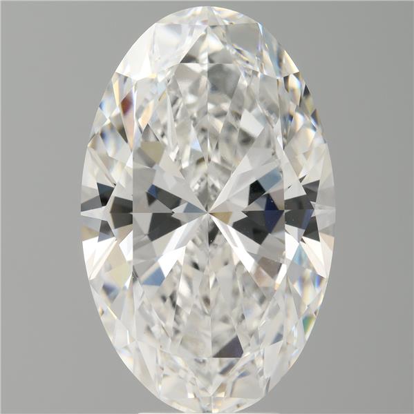 7.07 ct. oval Lab Grown Diamond front image