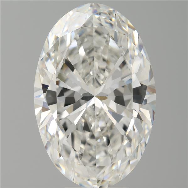 7.08 ct. oval Lab Grown Diamond front image
