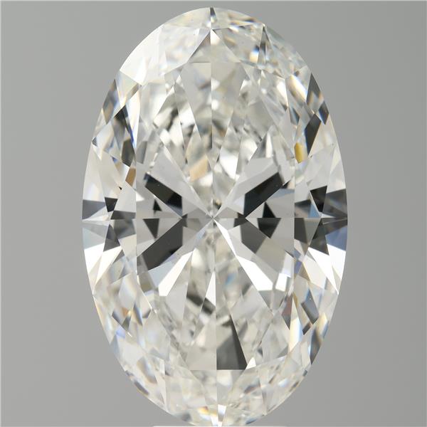 9.07 ct. oval Lab Grown Diamond front image