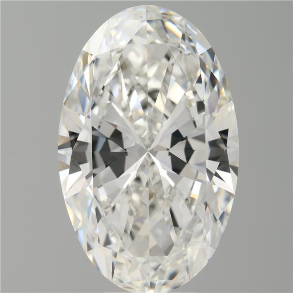 8.06 ct. oval Lab Grown Diamond front image