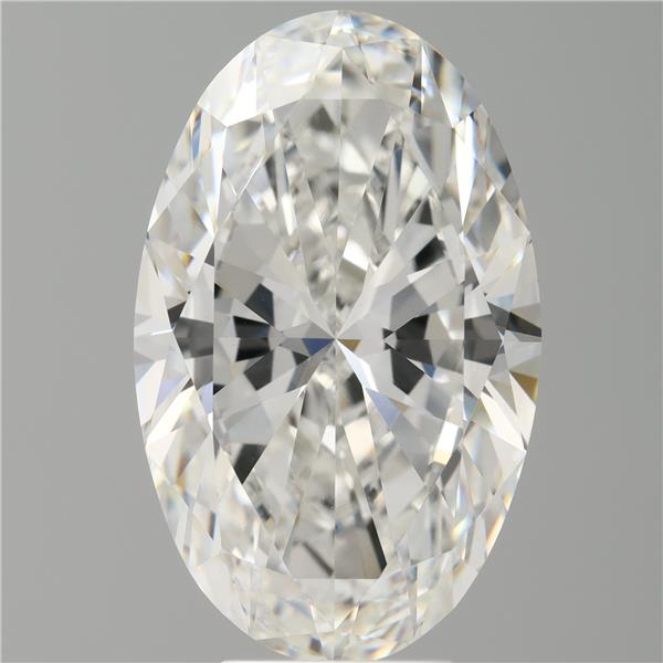 7.01 ct. oval Lab Grown Diamond front image