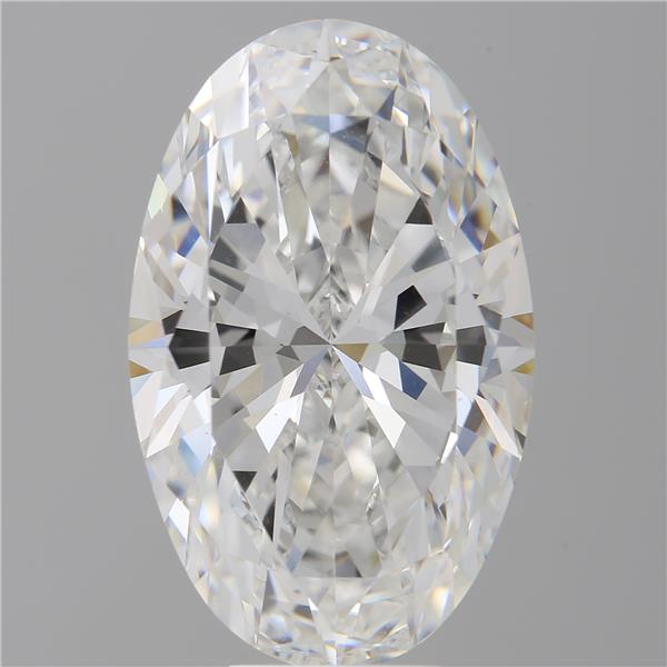 9.09 ct. oval Lab Grown Diamond front image