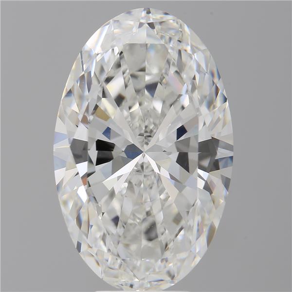 8.54 ct. oval Lab Grown Diamond front image