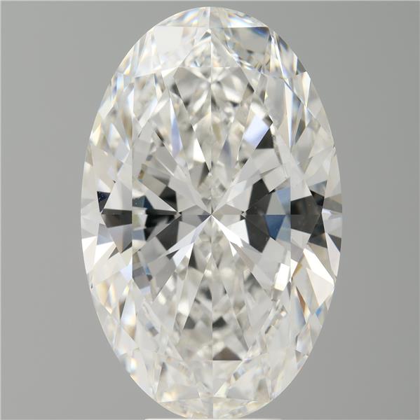 9.03 ct. oval Lab Grown Diamond front image