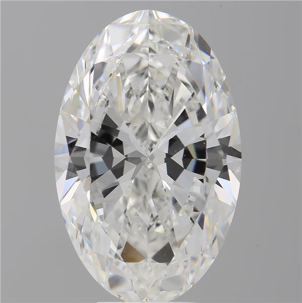 7.53 ct. oval Lab Grown Diamond front image