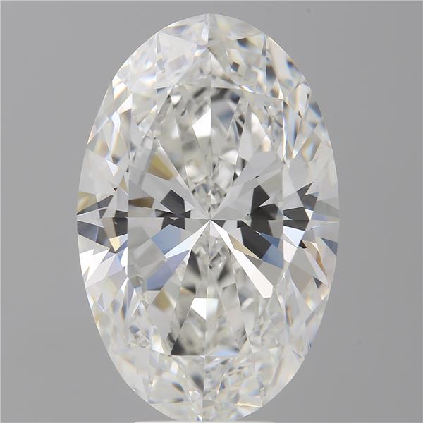 8.01 ct. oval Lab Grown Diamond front image