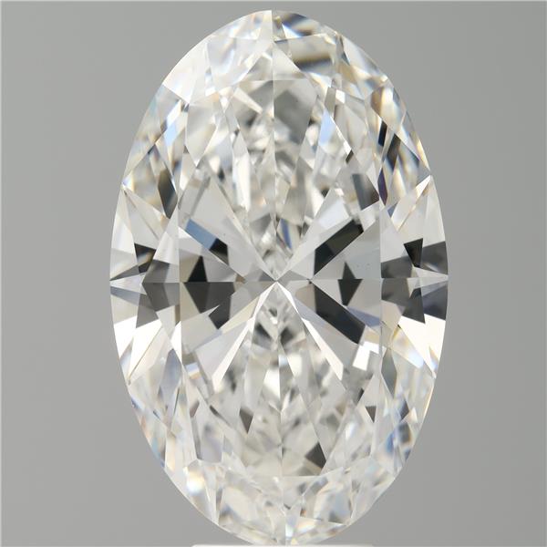 8.01 ct. oval Lab Grown Diamond front image