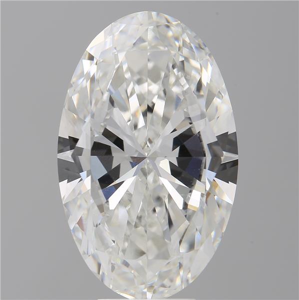 8.01 ct. oval Lab Grown Diamond front image