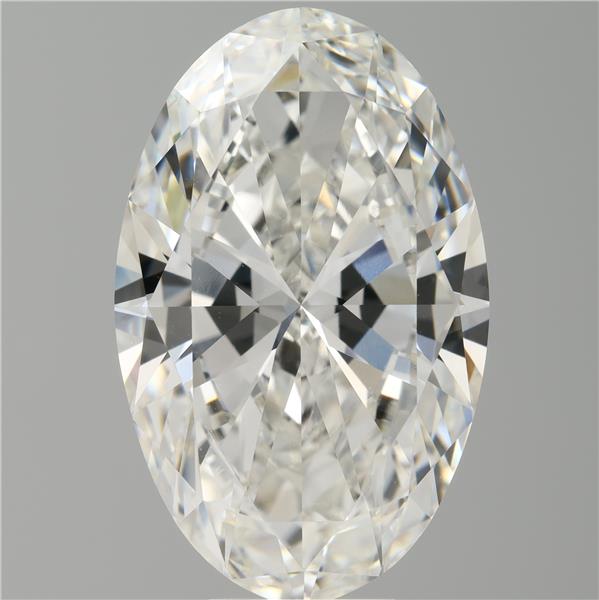 9.10 ct. oval Lab Grown Diamond front image