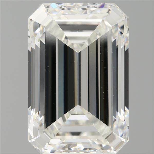 4.99 ct. emerald Lab Grown Diamond front image