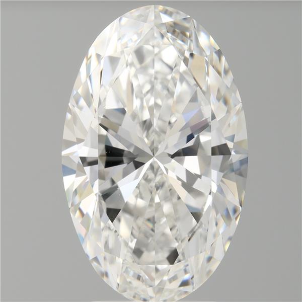 4.09 ct. oval Lab Grown Diamond front image
